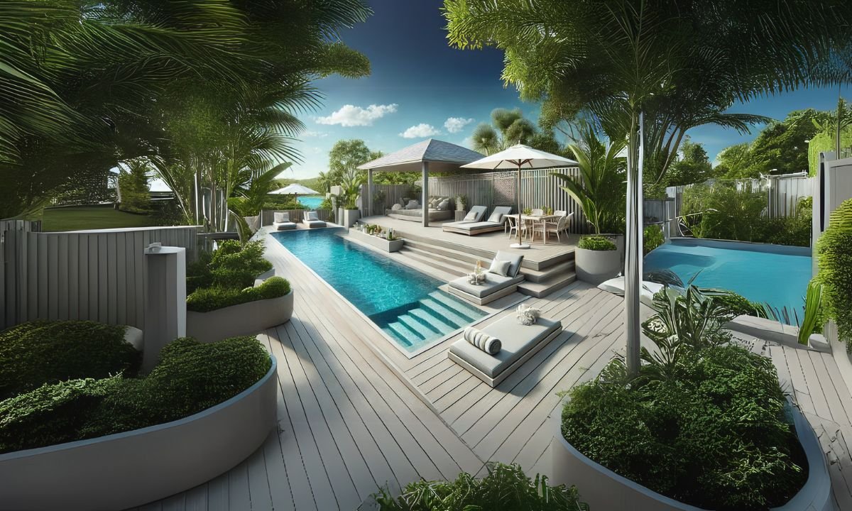 Poolside Deck